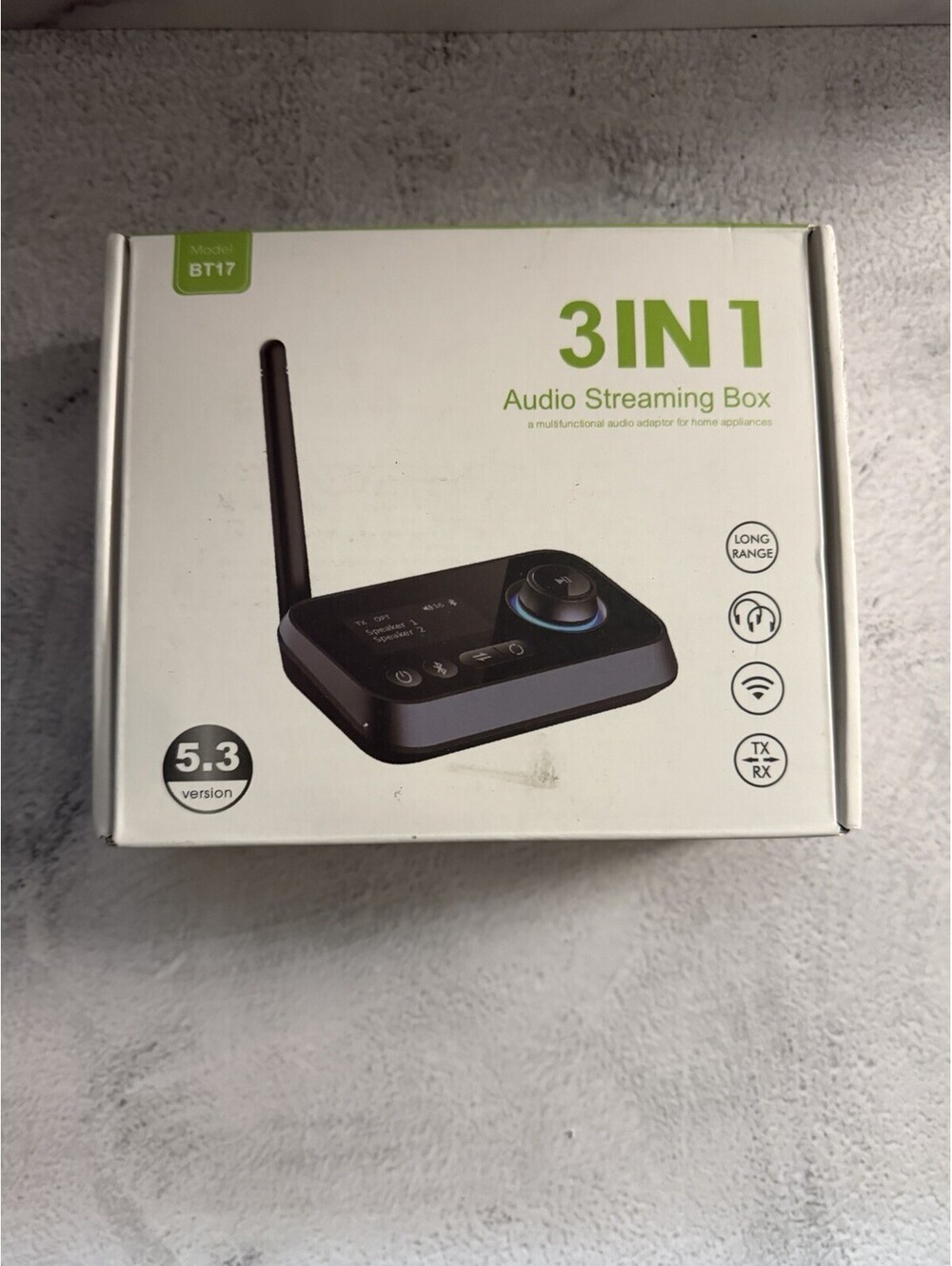 Bluetooth 5.3 TV Audio Transmitter & Receiver